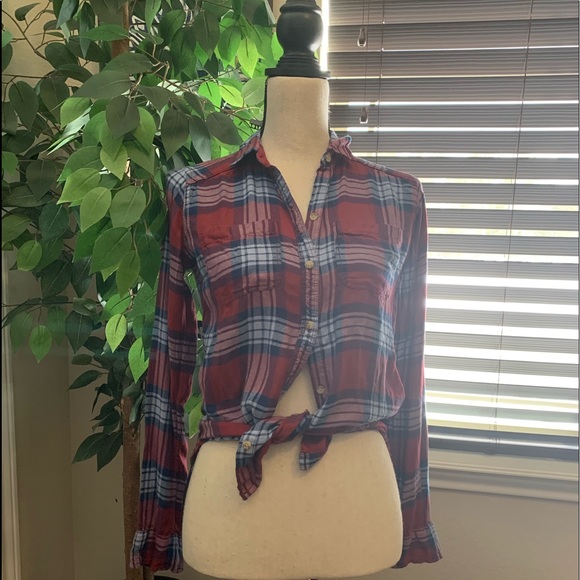 Abercrombie & Fitch Tops - Abercrombie plaid top